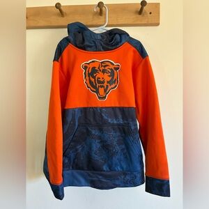Chicago Bears hoodie, official NFL gear, youth size 8
